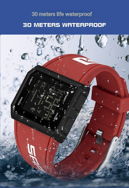 Fashion Square Luminous Watch All - match Watch - Oopsdadforgot.com