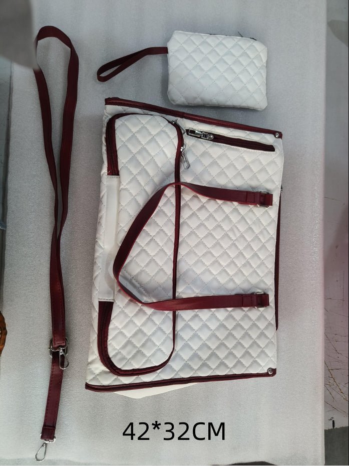 Fashionable Lunch Tote Bag Women's Thermal Insulation Lunch Box Leak - proof Crossbody Computer Storage Bag Quilted Large Capacity Handbag With Purse - Oopsdadforgot.com