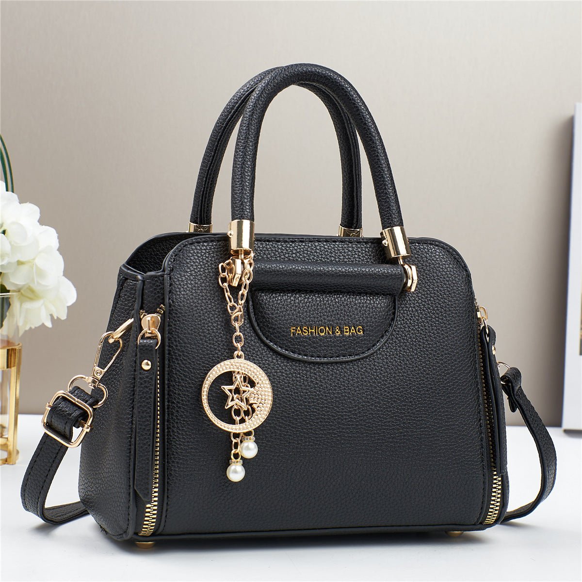 Fashionable Versatile Casual Western - style Minimalist Trendy High - end Large - capacity Light - luxury And Niche - Oopsdadforgot.com