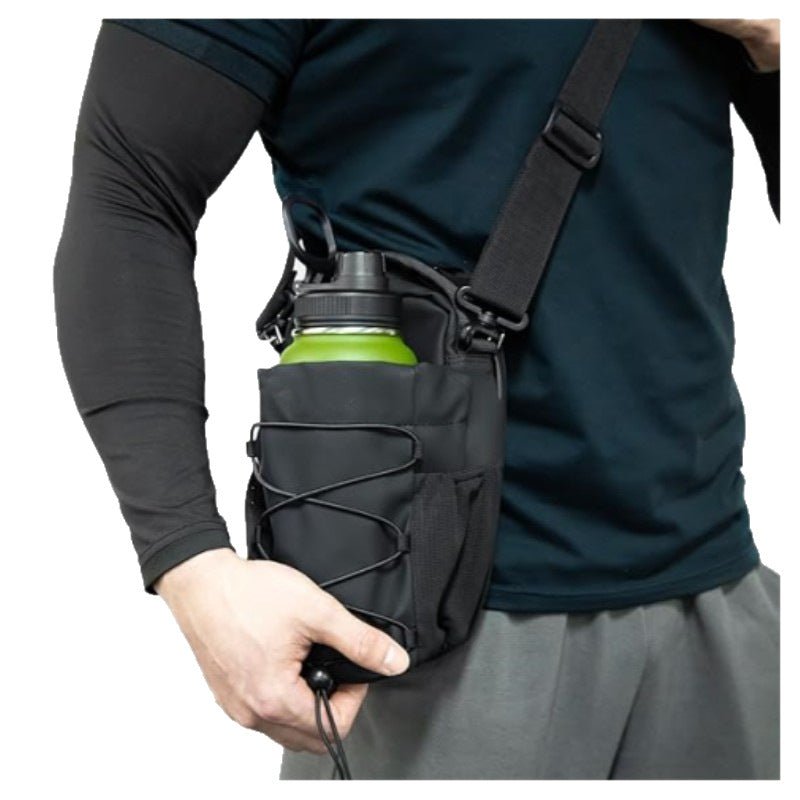 Fitness Magnetic Kettle Bag Crossbody Bag Magnetic Gym Bag For Men And Women Sling Bottle With Magnetic Attachment Water Bottle Holder - Oopsdadforgot.com