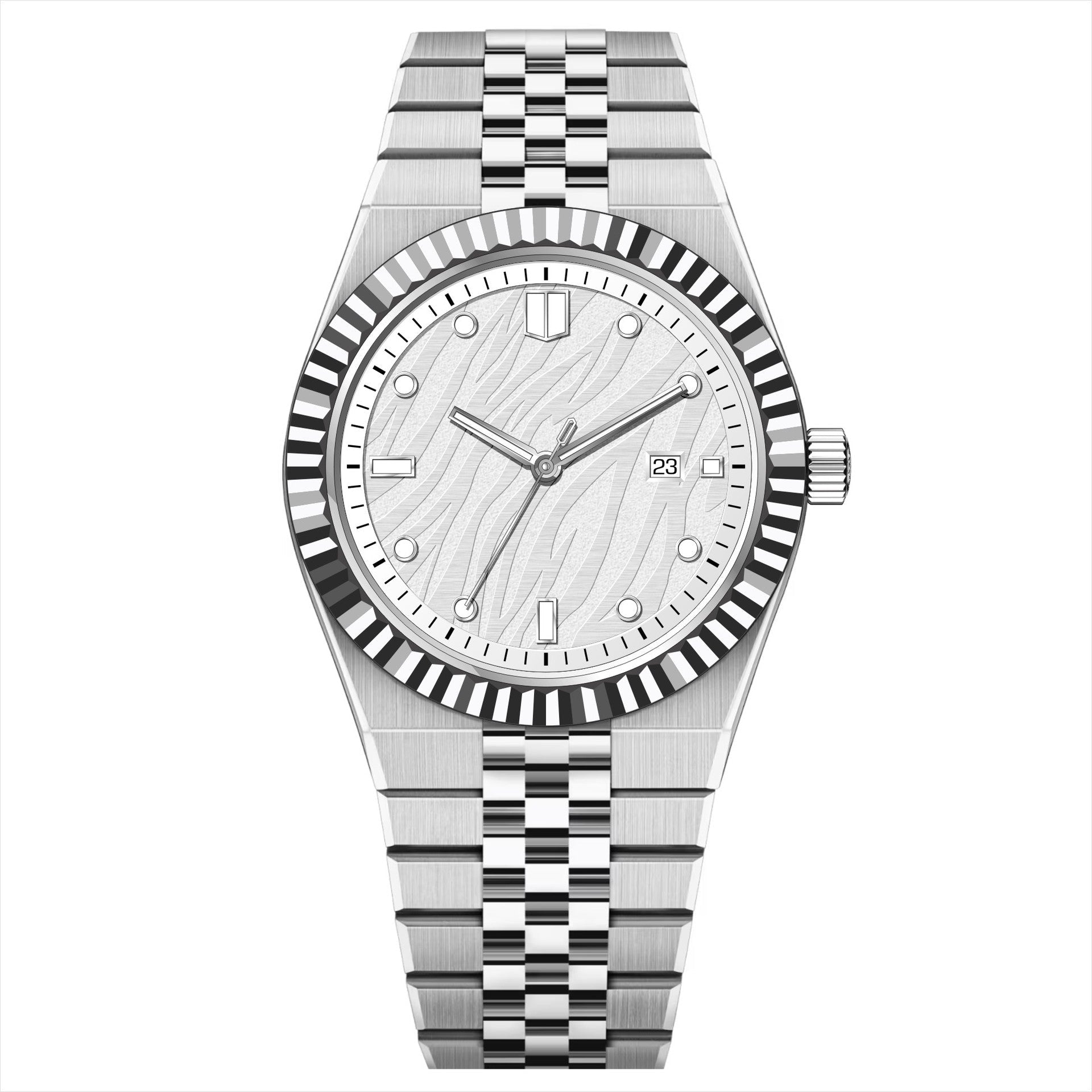 High - End Business Steel - Strap Mens Quartz Watch - Oopsdadforgot.com