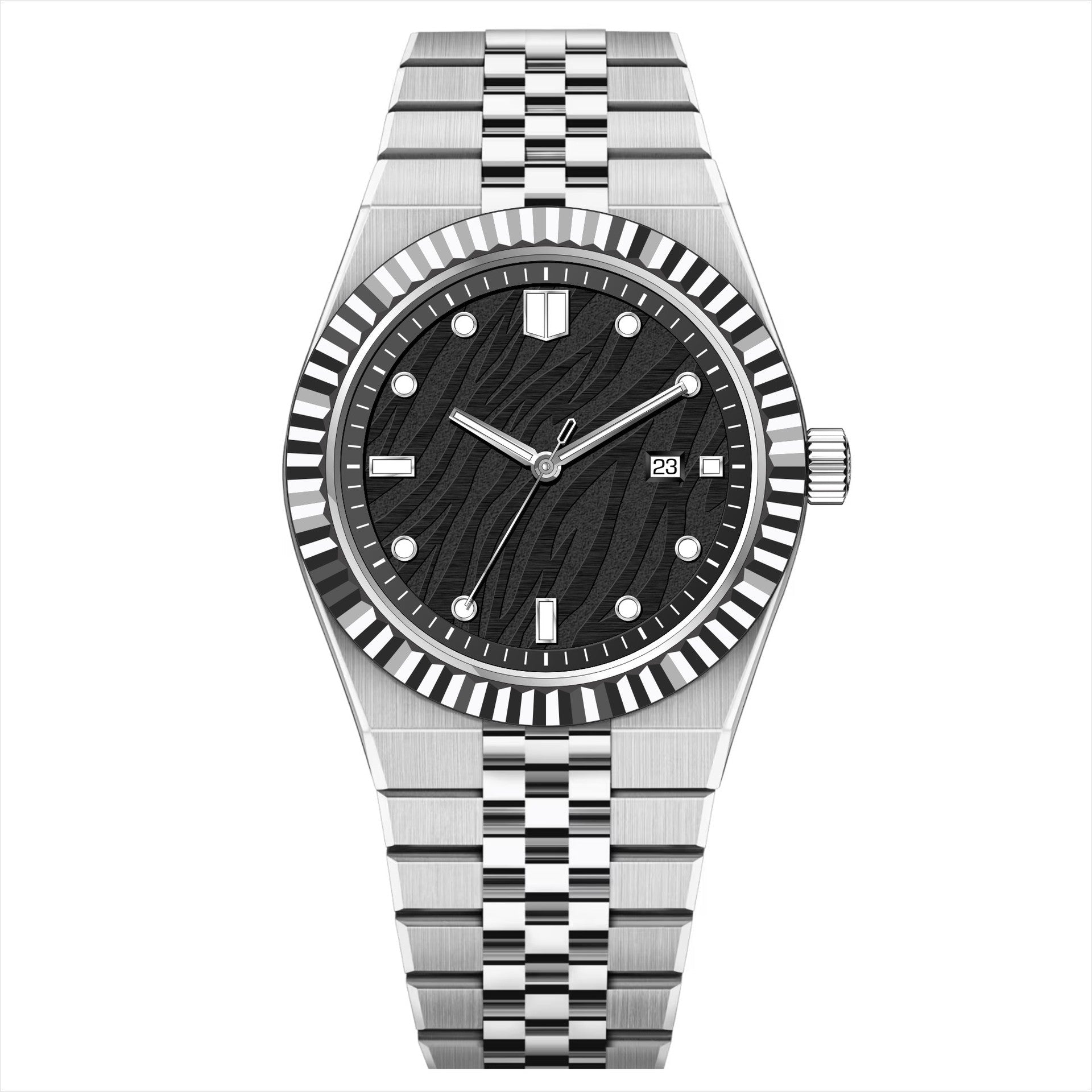 High - End Business Steel - Strap Mens Quartz Watch - Oopsdadforgot.com
