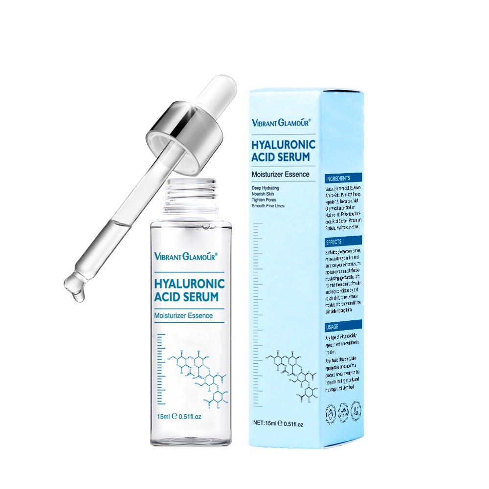 Hyaluronic Acid Face Serum Anti - Aging Shrink Pore Whitening Moisturizing Face Cream Dry Skin Care - Oopsdadforgot.com