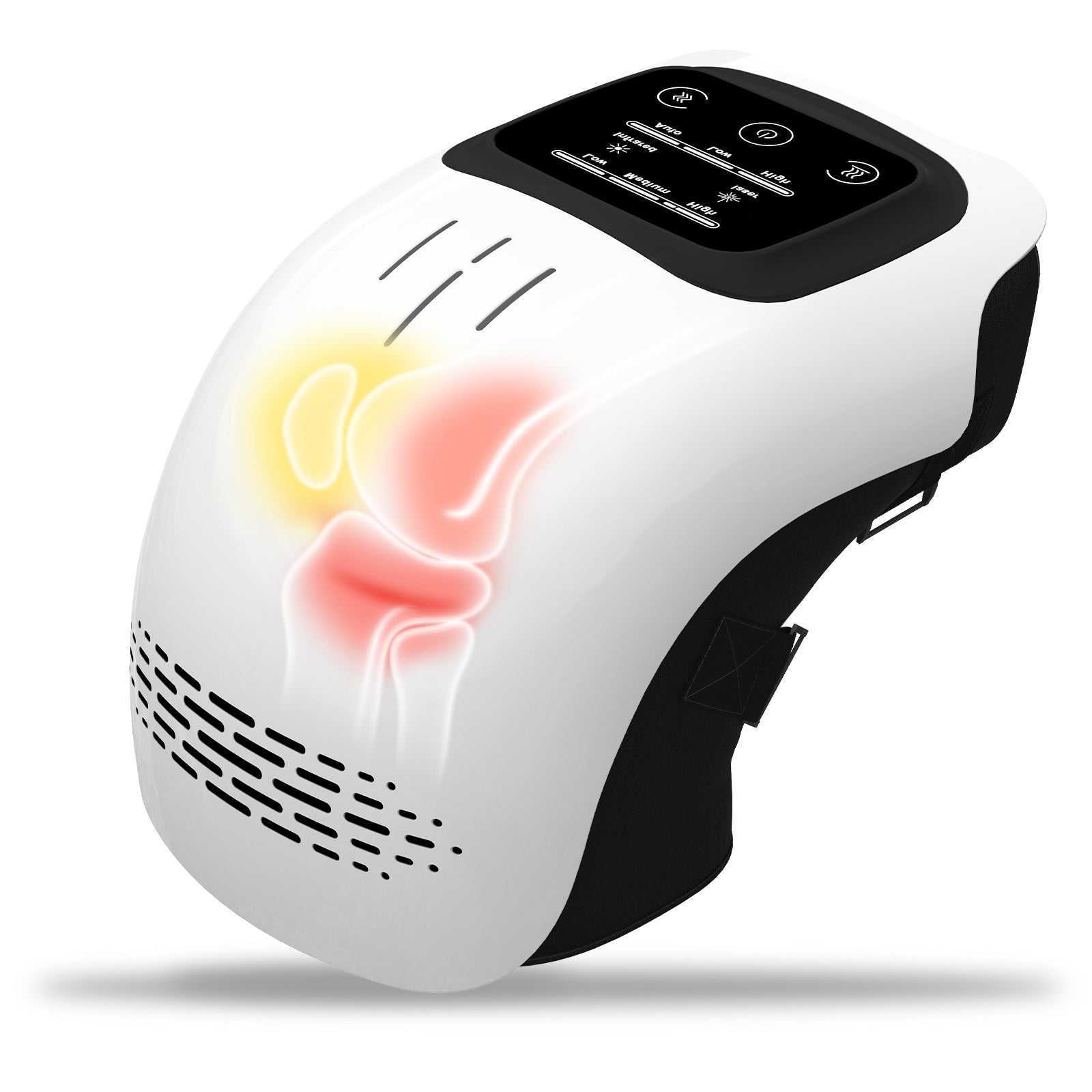 Intelligent Home Use Electric Intelligent Kneading Heating Knee Massager Rechargeable Pain Relief Infrared Laser Vibration Knee Massager - Oopsdadforgot.com