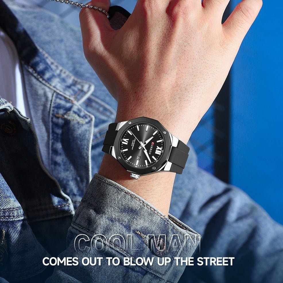 Large - dial Calendar Mens And Couples Watches, Sporty - Oopsdadforgot.com