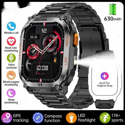 Large - screen Smartwatch With Bluetooth Calling Feature - Oopsdadforgot.com