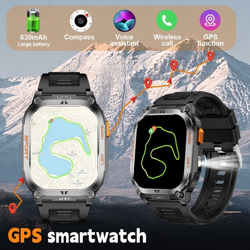 Large - screen Smartwatch With Bluetooth Calling Feature - Oopsdadforgot.com