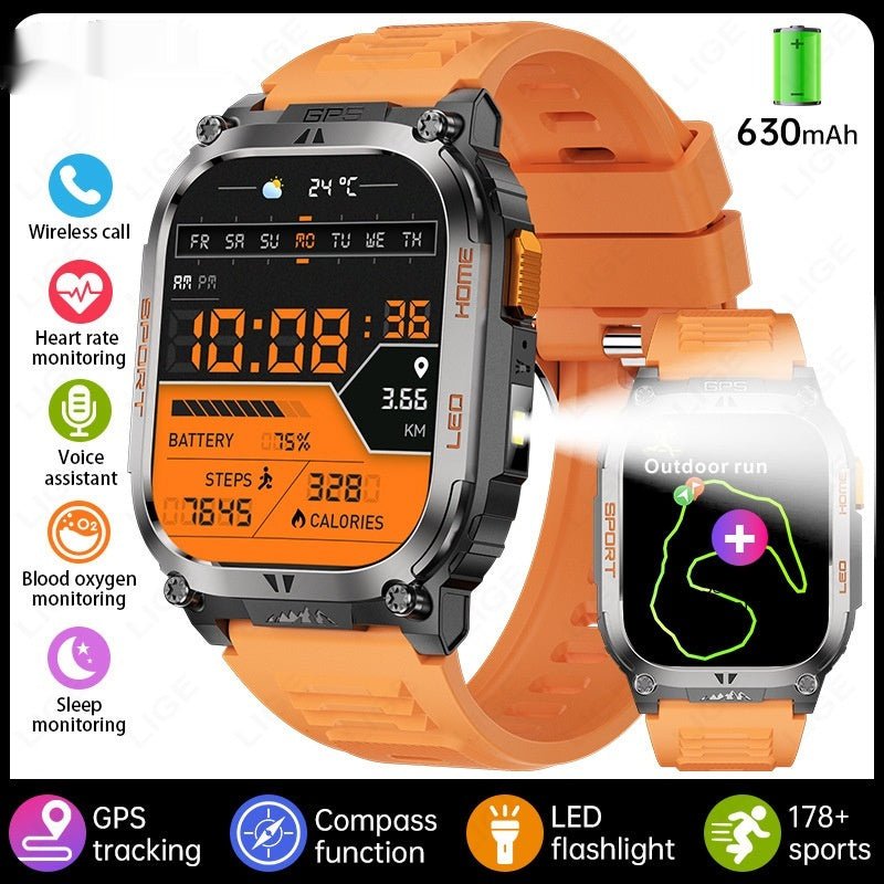 Large - screen Smartwatch With Bluetooth Calling Feature - Oopsdadforgot.com