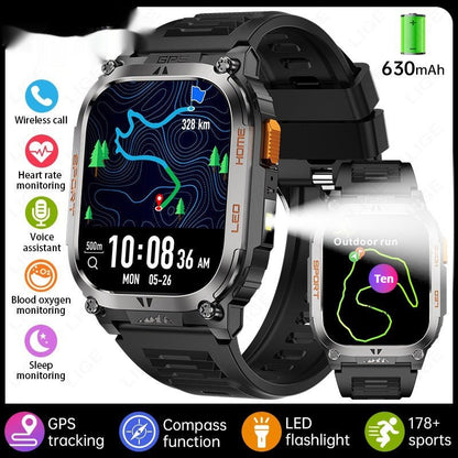 Large - screen Smartwatch With Bluetooth Calling Feature - Oopsdadforgot.com