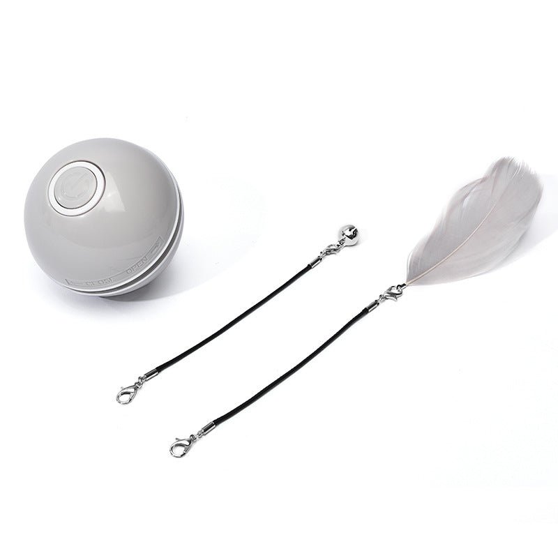 LED Laser Electronic Rolling Pet Funny Cat Toy Ball - Oopsdadforgot.com