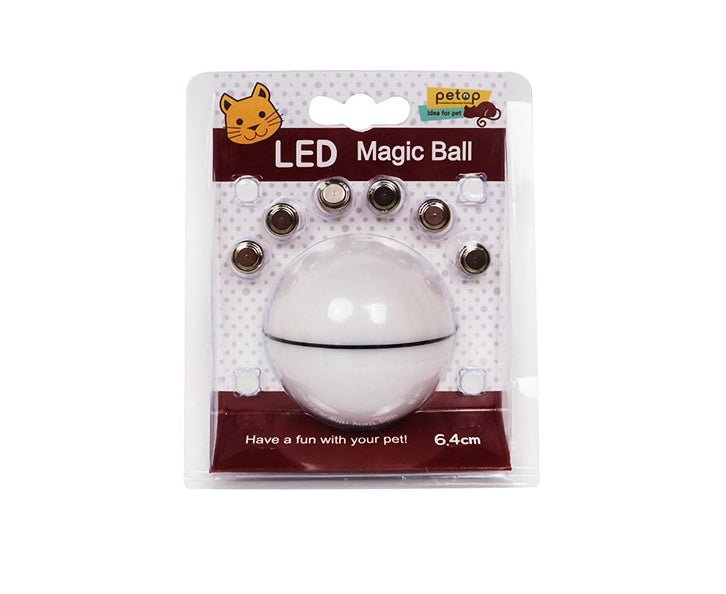 LED Laser Electronic Rolling Pet Funny Cat Toy Ball - Oopsdadforgot.com