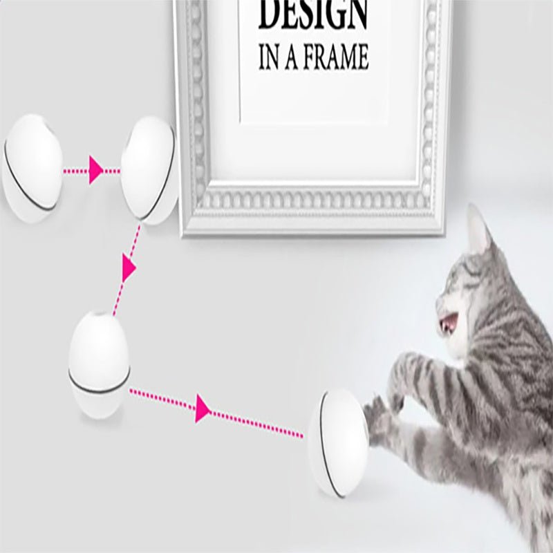 LED Laser Electronic Rolling Pet Funny Cat Toy Ball - Oopsdadforgot.com