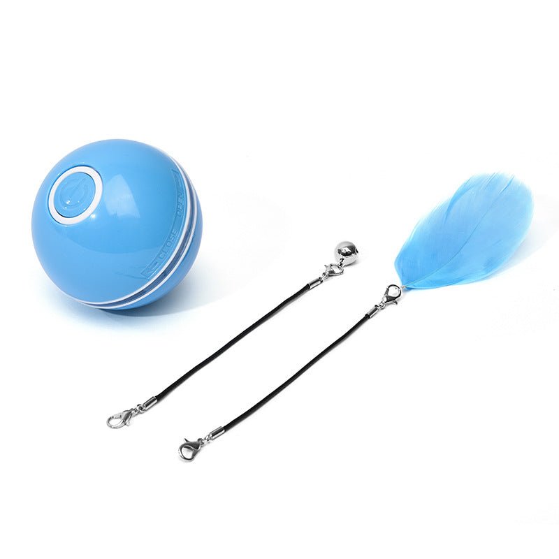 LED Laser Electronic Rolling Pet Funny Cat Toy Ball - Oopsdadforgot.com
