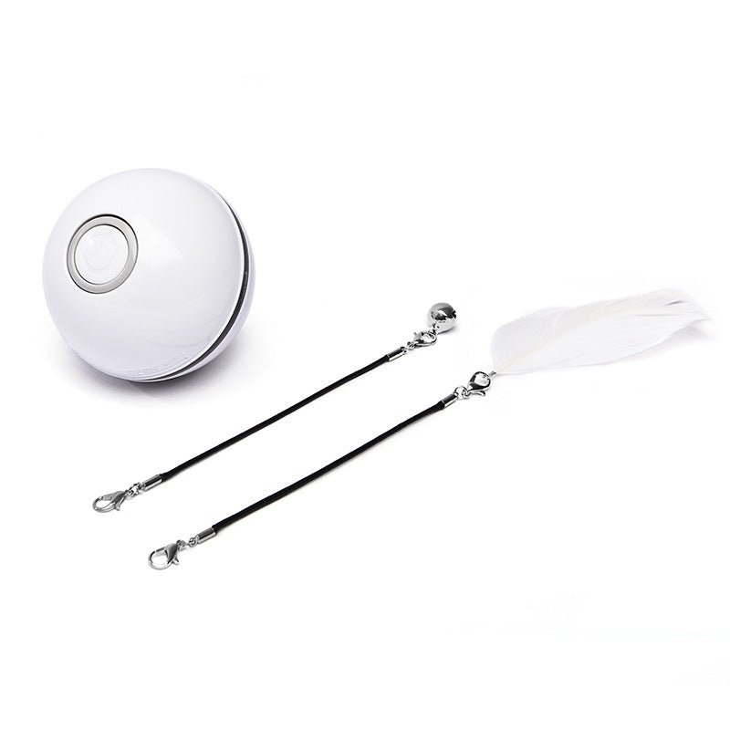 LED Laser Electronic Rolling Pet Funny Cat Toy Ball - Oopsdadforgot.com