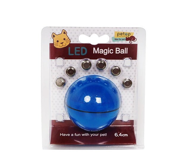 LED Laser Electronic Rolling Pet Funny Cat Toy Ball - Oopsdadforgot.com