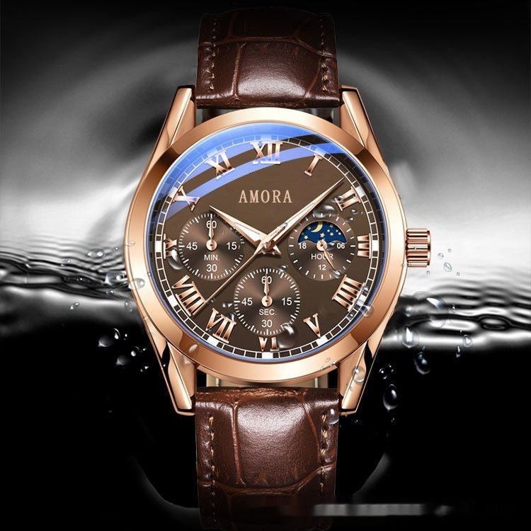 Luminous Quartz Nonmechanical Watch With Water Resistance - Oopsdadforgot.com