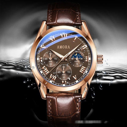 Luminous Quartz Nonmechanical Watch With Water Resistance - Oopsdadforgot.com