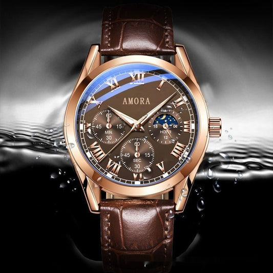 Luminous Quartz Nonmechanical Watch With Water Resistance - Oopsdadforgot.com