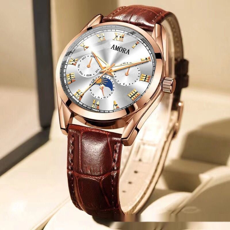 Luminous Quartz Nonmechanical Watch With Water Resistance - Oopsdadforgot.com