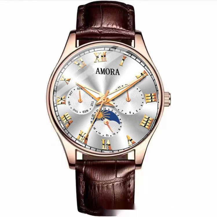 Luminous Quartz Nonmechanical Watch With Water Resistance - Oopsdadforgot.com