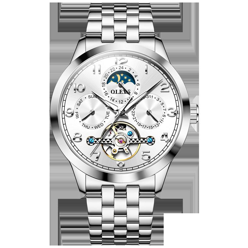 Luminous Waterproof Fully Automatic Mechanical Watch For Men - Oopsdadforgot.com