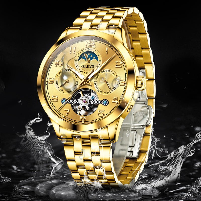 Luminous Waterproof Fully Automatic Mechanical Watch For Men - Oopsdadforgot.com