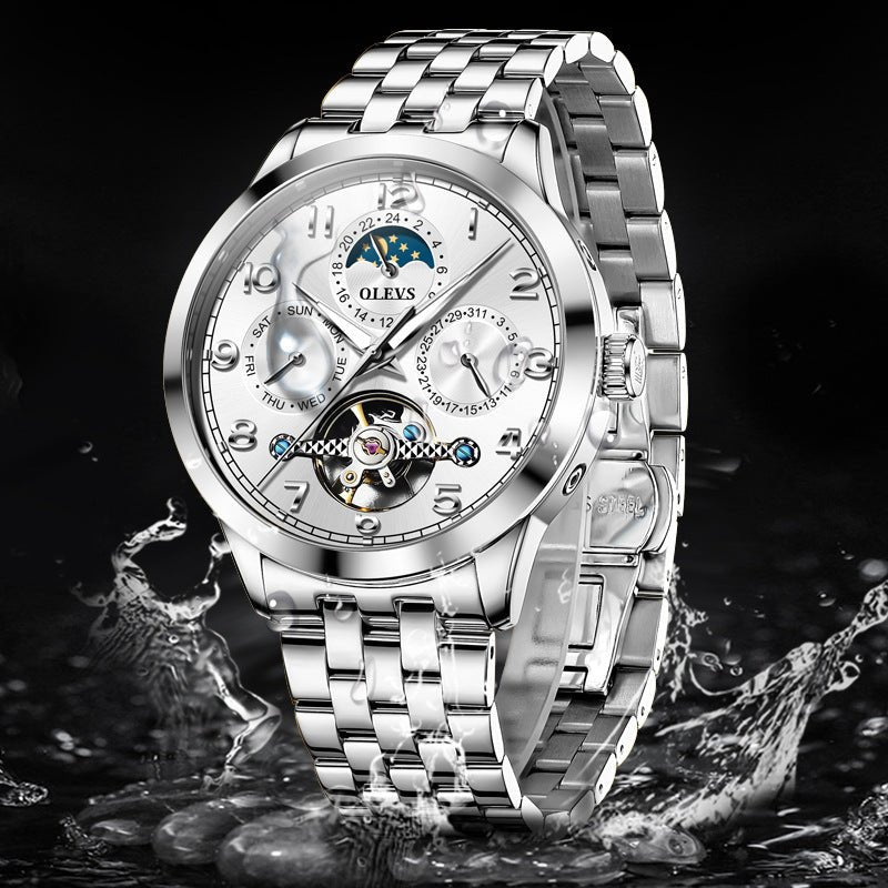 Luminous Waterproof Fully Automatic Mechanical Watch For Men - Oopsdadforgot.com