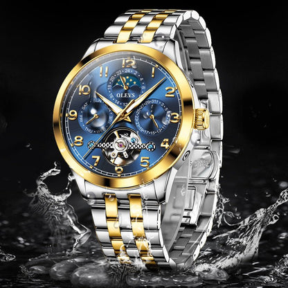 Luminous Waterproof Fully Automatic Mechanical Watch For Men - Oopsdadforgot.com