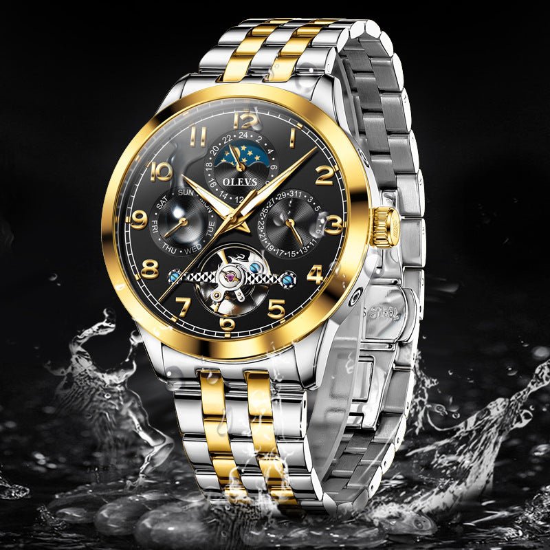 Luminous Waterproof Fully Automatic Mechanical Watch For Men - Oopsdadforgot.com