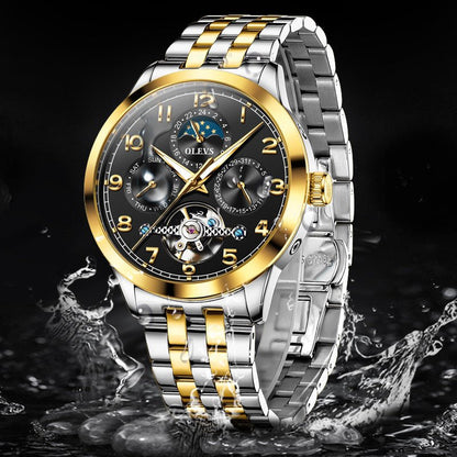 Luminous Waterproof Fully Automatic Mechanical Watch For Men - Oopsdadforgot.com