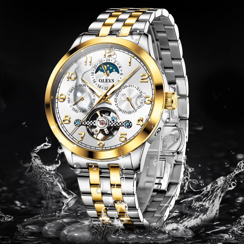 Luminous Waterproof Fully Automatic Mechanical Watch For Men - Oopsdadforgot.com