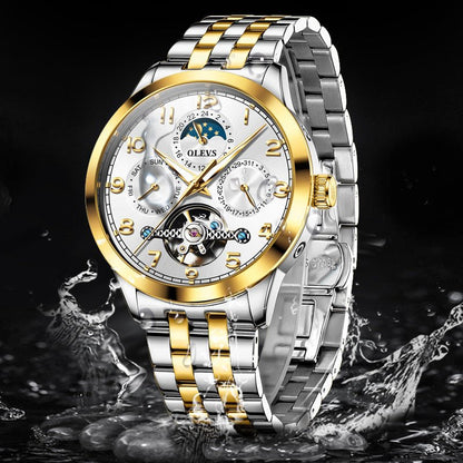 Luminous Waterproof Fully Automatic Mechanical Watch For Men - Oopsdadforgot.com
