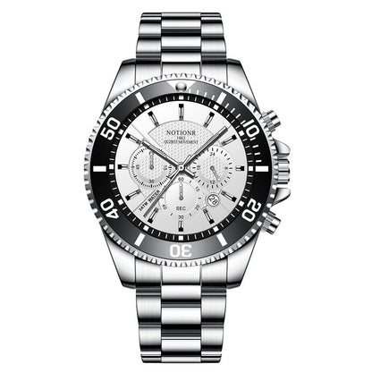 Luxury Gold Green Watch Men's Waterproof Stainless Steel Luminous - Oopsdadforgot.com