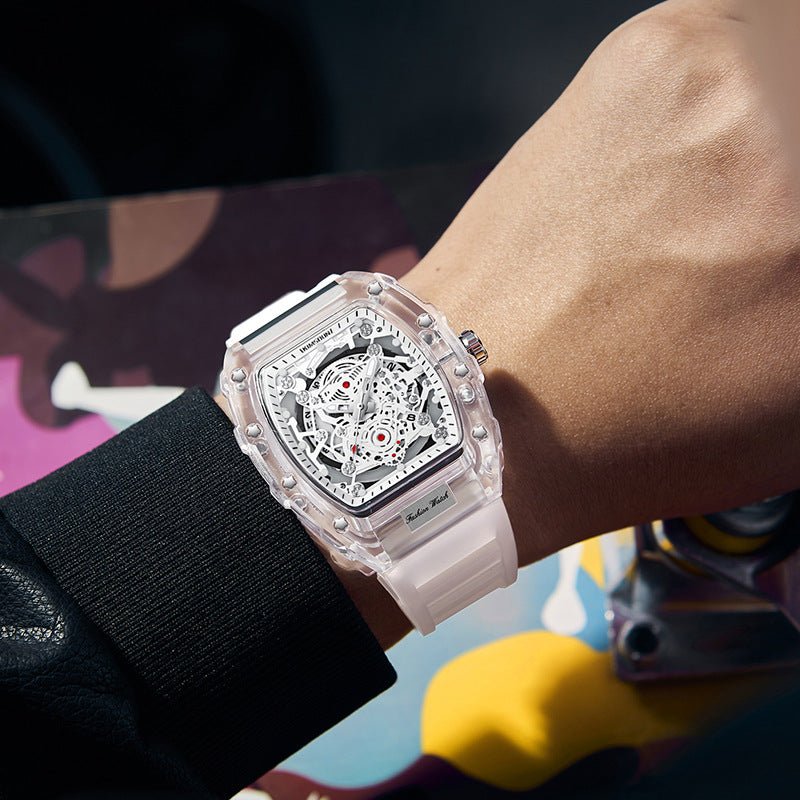 Luxury Skeleton Watch Without the Luxury Price - Stylish & Waterproof - Oopsdadforgot.com