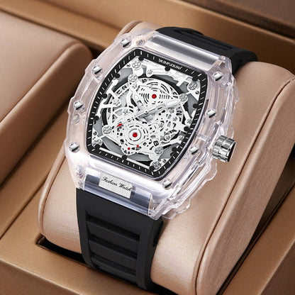 Luxury Skeleton Watch Without the Luxury Price - Stylish & Waterproof - Oopsdadforgot.com