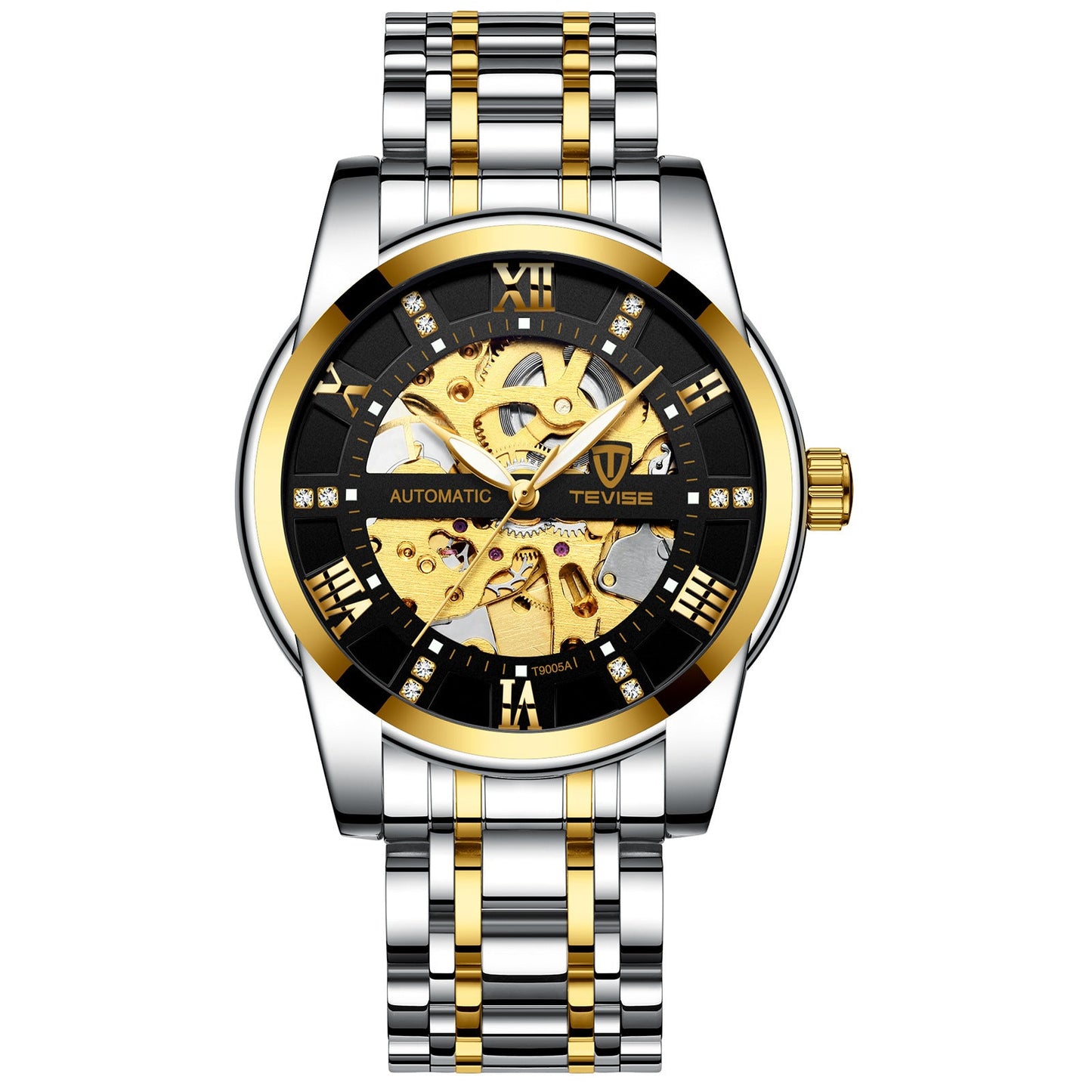 Mechanical Watch With A Hollowed - out Steel Bracelet - Oopsdadforgot.com