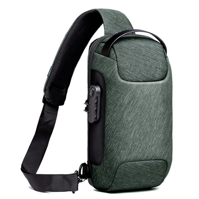 Men Chest Bag Messenger Bag Anti - theft Shoulder Bags Chest Bag Pack For Male - Oopsdadforgot.com