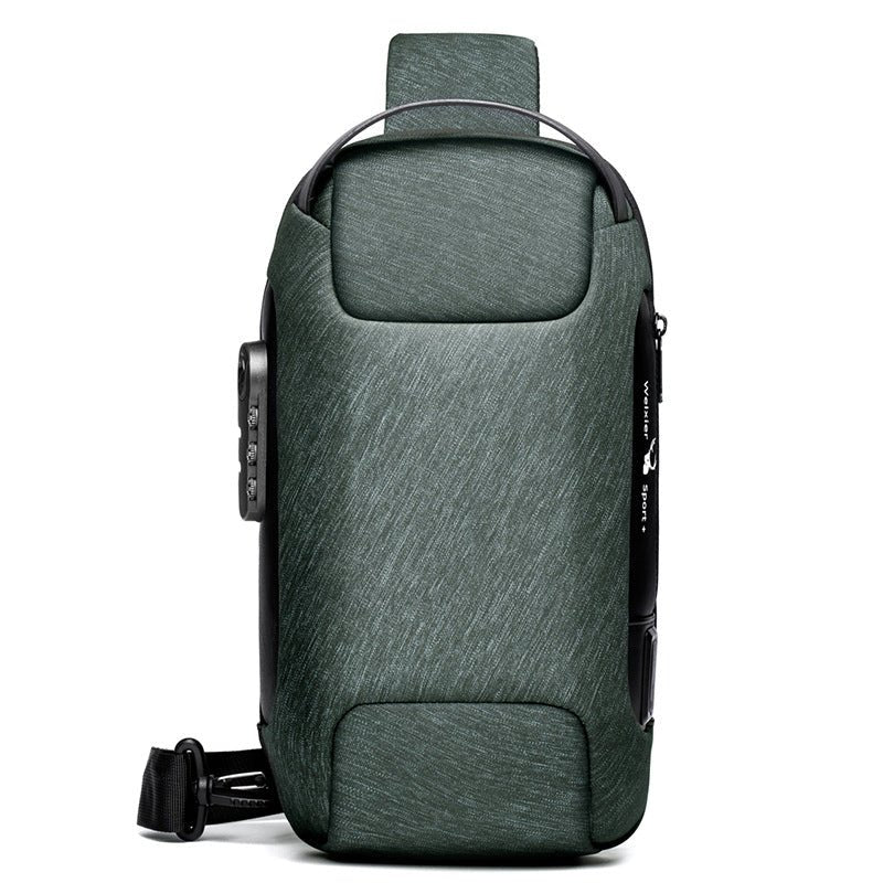 Men Chest Bag Messenger Bag Anti - theft Shoulder Bags Chest Bag Pack For Male - Oopsdadforgot.com