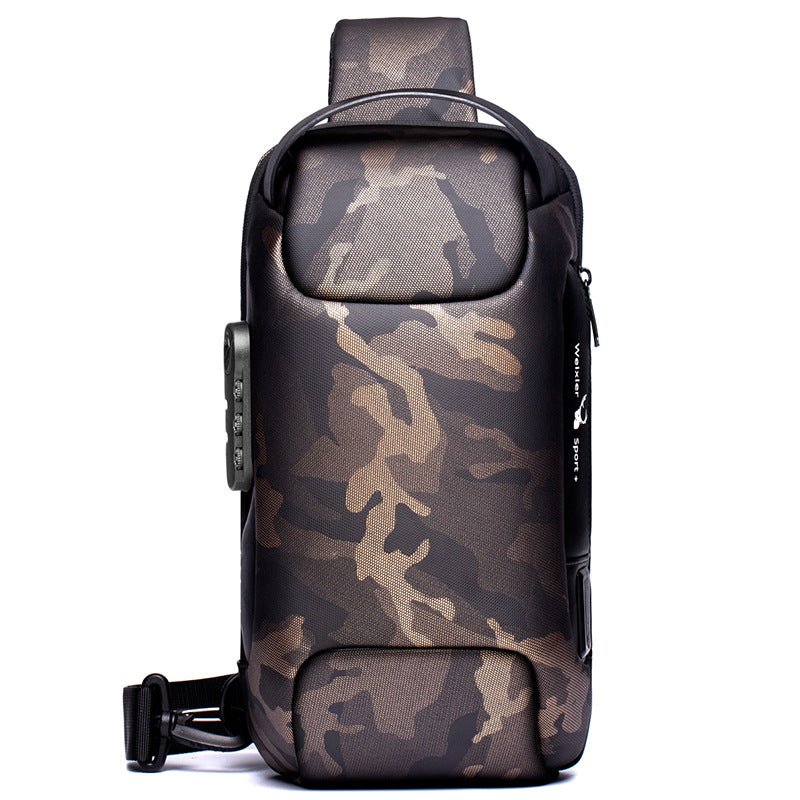 Men Chest Bag Messenger Bag Anti - theft Shoulder Bags Chest Bag Pack For Male - Oopsdadforgot.com