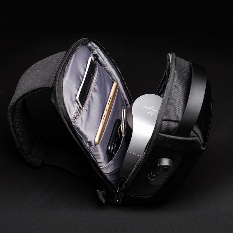 Men Chest Bag Messenger Bag Anti - theft Shoulder Bags Chest Bag Pack For Male - Oopsdadforgot.com
