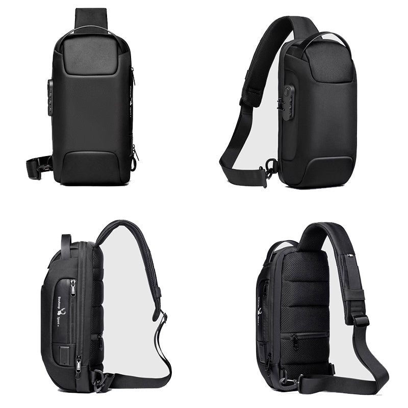Men Chest Bag Messenger Bag Anti - theft Shoulder Bags Chest Bag Pack For Male - Oopsdadforgot.com