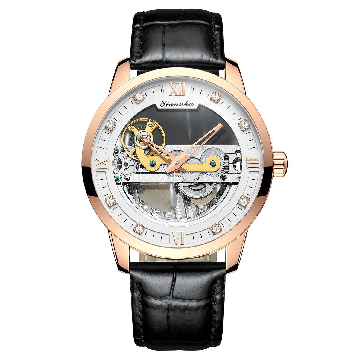 Men's Automatic Hollow Mechanical Watch - Oopsdadforgot.com