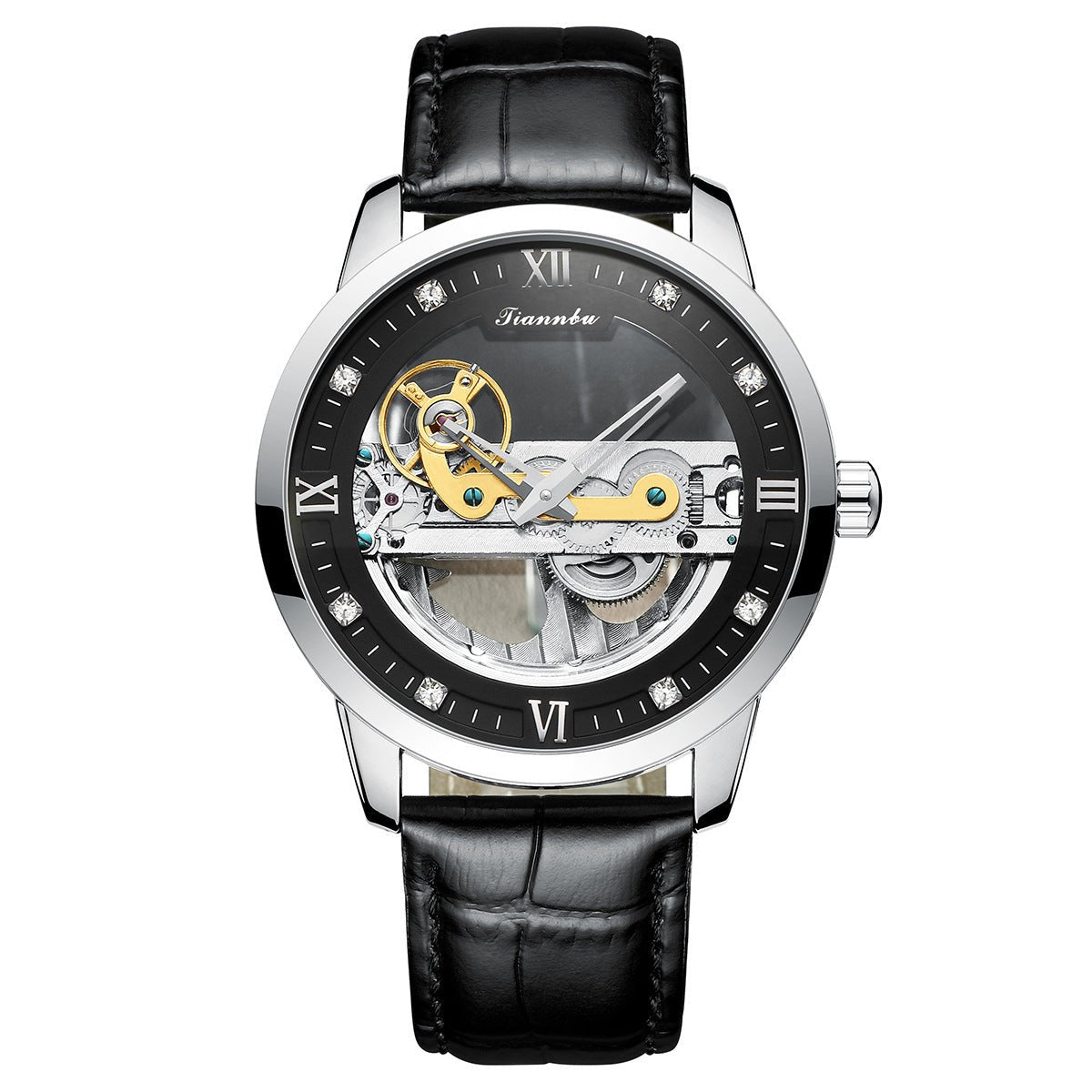 Men's Automatic Hollow Mechanical Watch - Oopsdadforgot.com