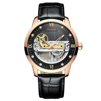 Men's Automatic Hollow Mechanical Watch - Oopsdadforgot.com