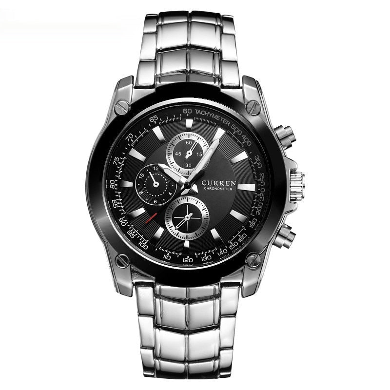 Men's Business - Casual Alloy Waterproof Quartz Watch - Oopsdadforgot.com