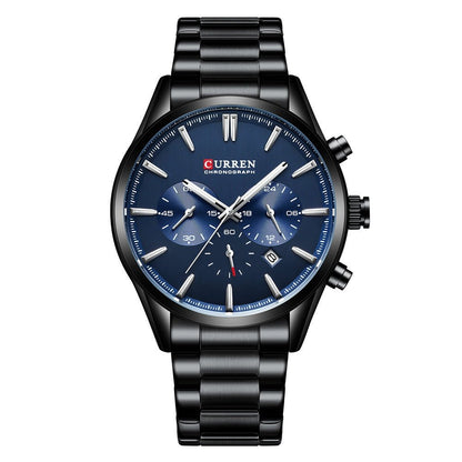 Men's Business Six - Hand Multifunction Quartz Watch - Oopsdadforgot.com