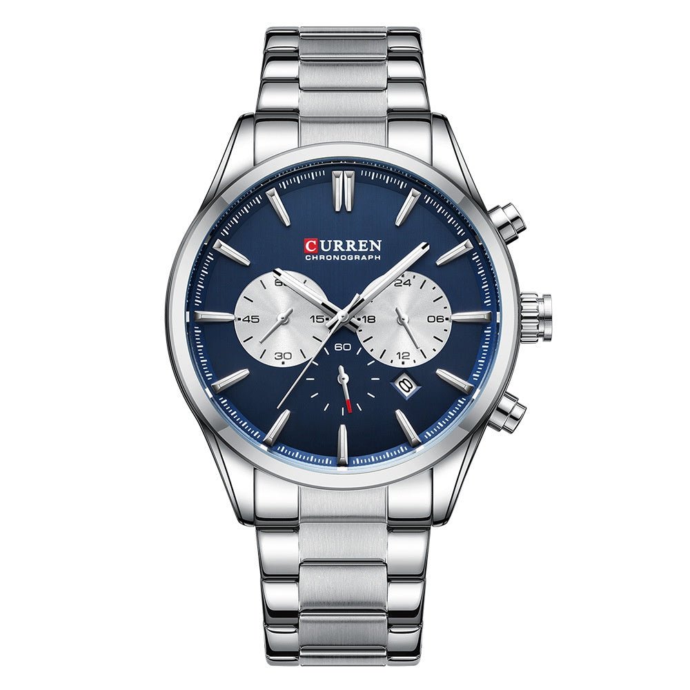 Men's Business Six - Hand Multifunction Quartz Watch - Oopsdadforgot.com