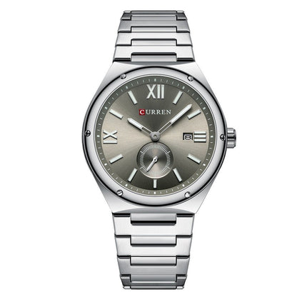 Mens Calendar Waterproof Multi - Function Two - Hand Semi - Quartz Watch - Oopsdadforgot.com