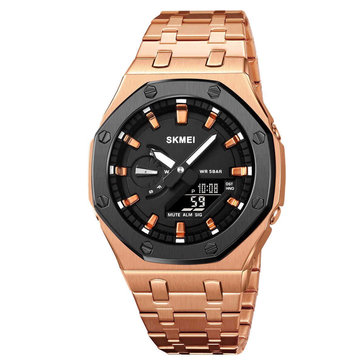 Men's Creative Multifunction Dual - Display Business Electronic Watch - Oopsdadforgot.com