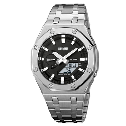 Men's Creative Multifunction Dual - Display Business Electronic Watch - Oopsdadforgot.com